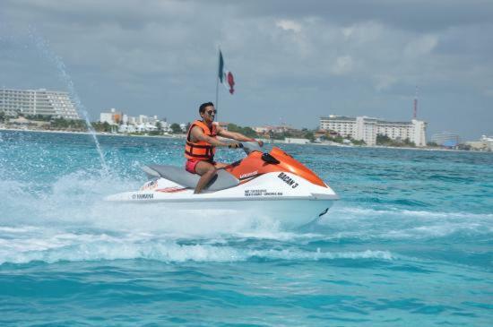 Casa Frente Al Mar Villa Cancun Ruang foto